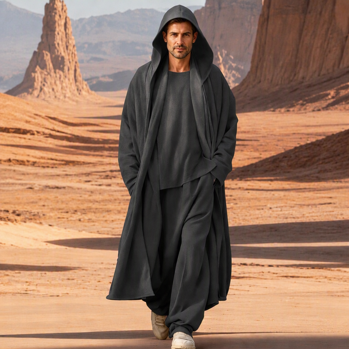 Calum - Three Piece Set With Wide Leg Trouser