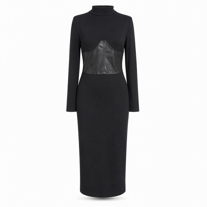 Rabiatou - Long Sleeves Sweater Dress