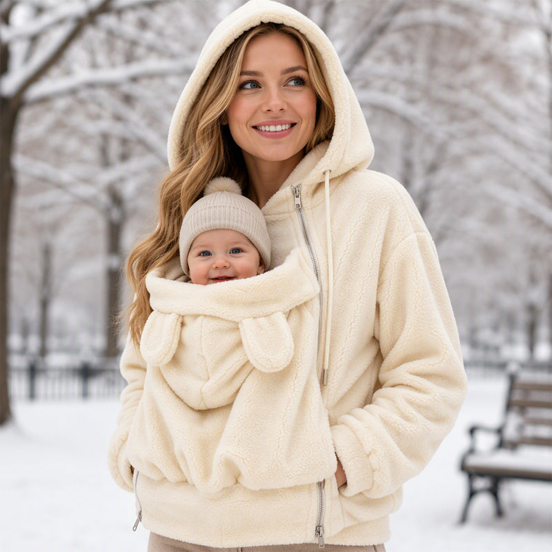 Naeza - Babywearing Hooded Fleece Jacket