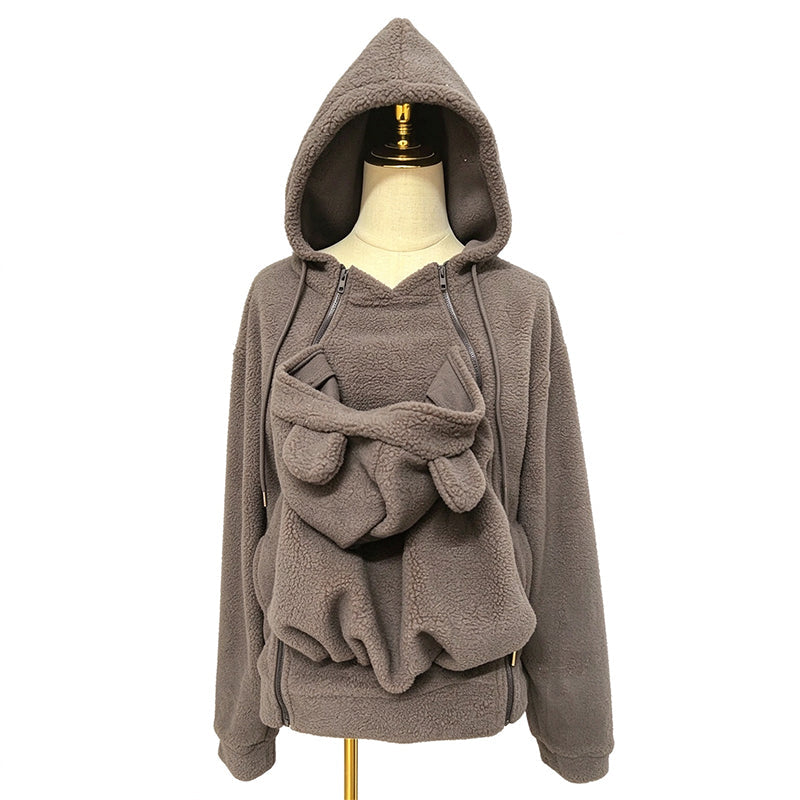 Naeza - Babywearing Hooded Fleece Jacket
