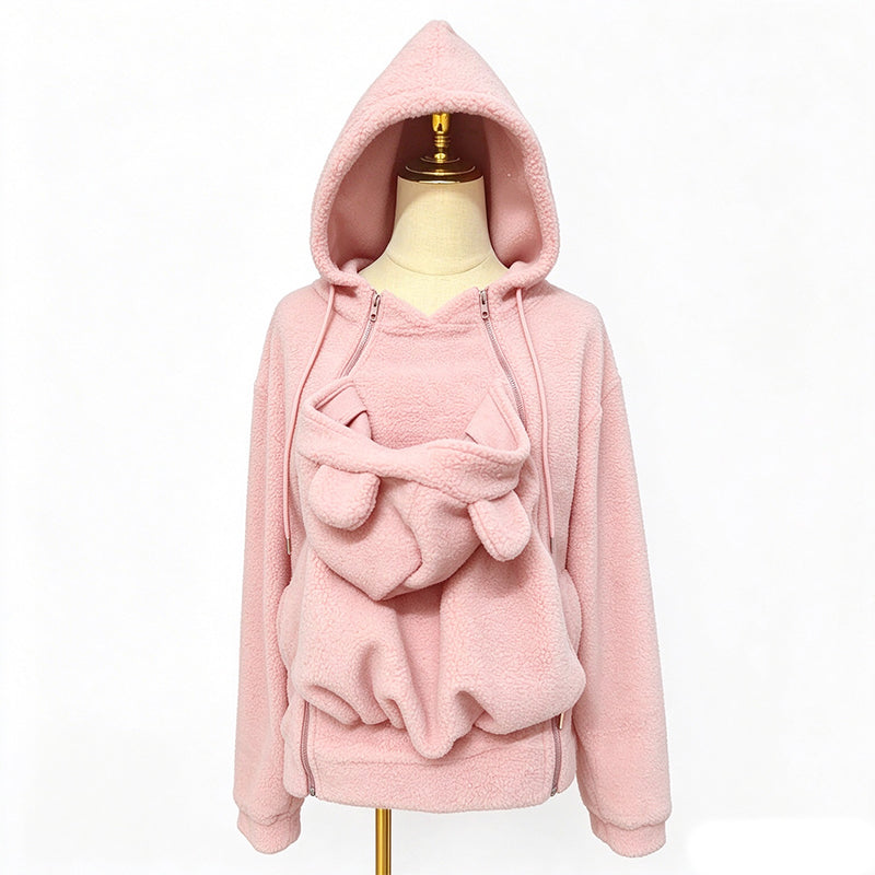 Naeza - Babywearing Hooded Fleece Jacket