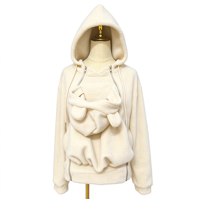 Naeza - Babywearing Hooded Fleece Jacket