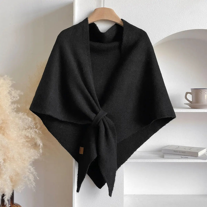 Jocelyna - Knotted Wrap Shawl