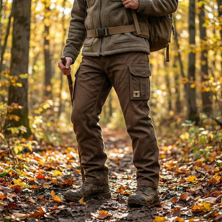 Jaeff - Casual Slim-Fit Cargo Pants