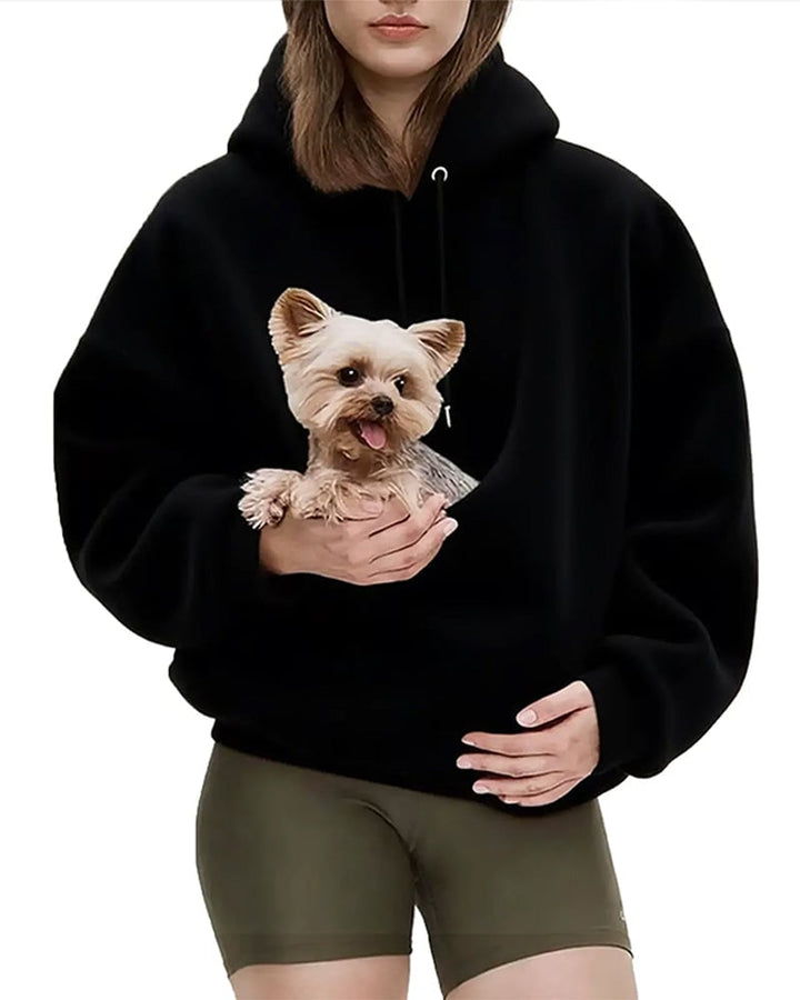 Rendall - Long Sleeve Hoodie with Pet Pouch